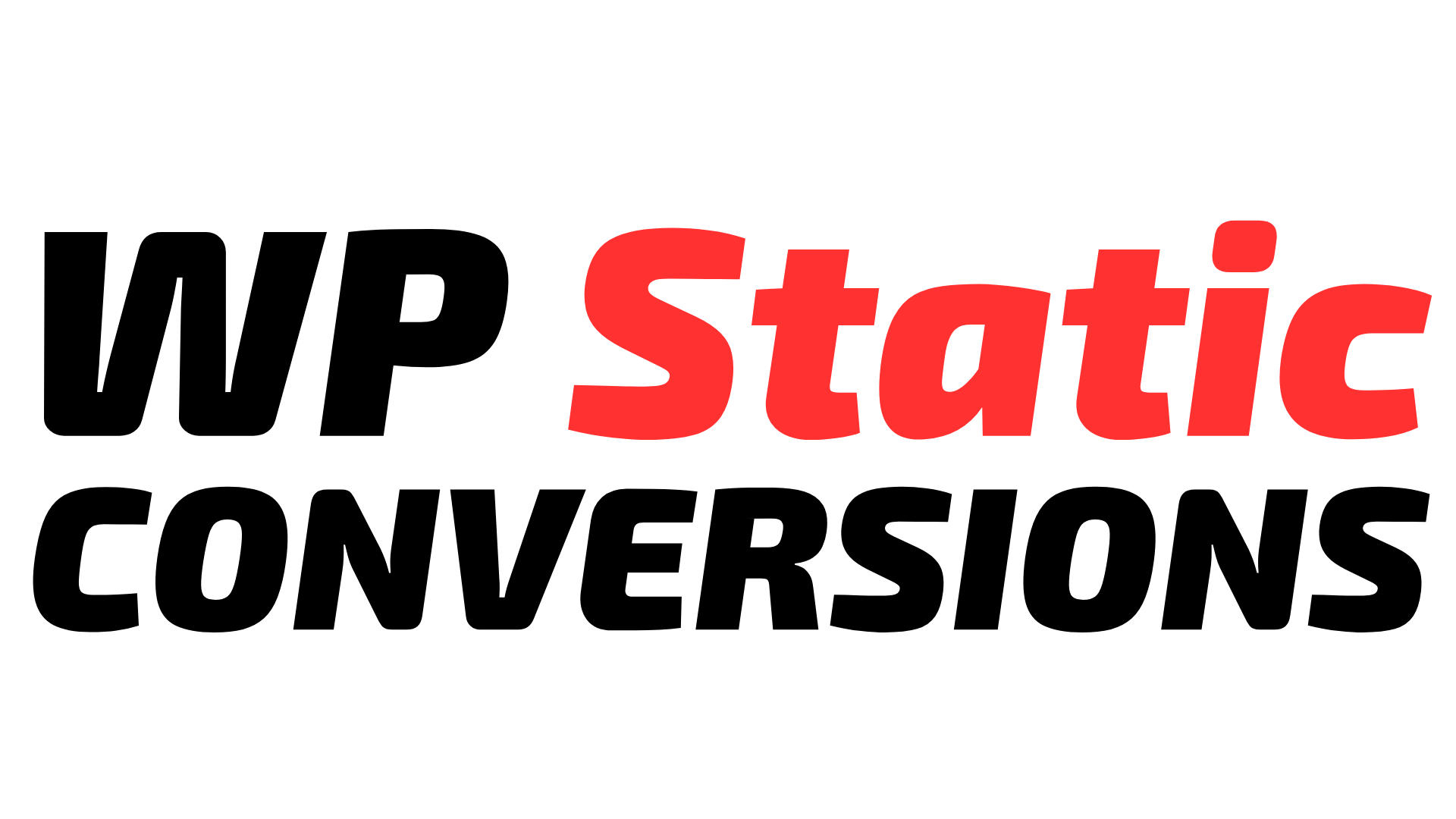WP Static Conversions logo